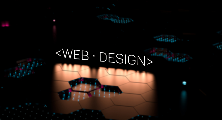 Illustration representing innovative web design services